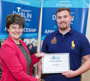 Image for TU Dublin Access to Apprenticeship students graduate