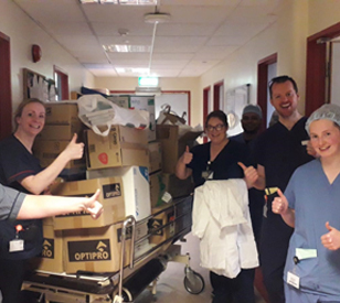 Image for TU Dublin Donates PPE Equipment To Hospitals and Care Facilities